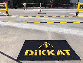 Düzce Fabrika Zemin Çizgileri